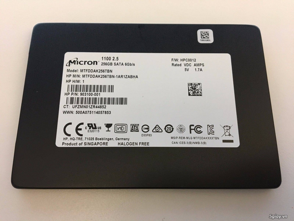 SSD 256Gb HÀNG HP - 1