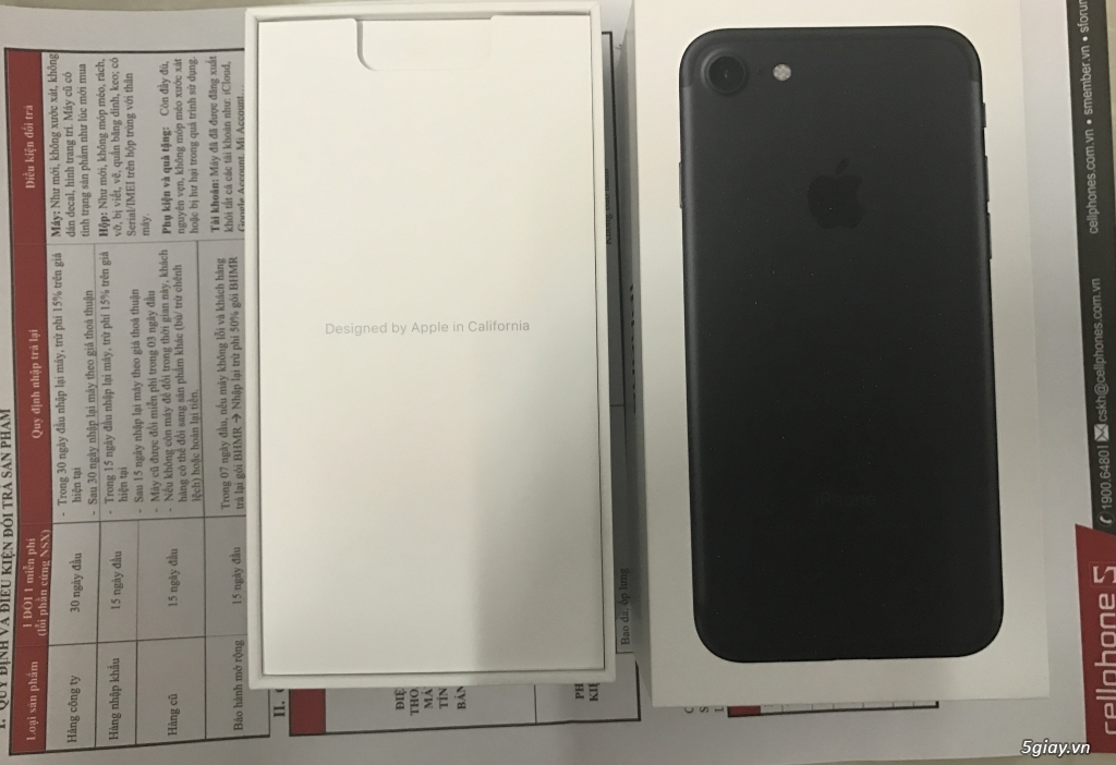 Cần bán iPhone 7 32GB Matte Black mới mua 2 ngày giá tốt - 2