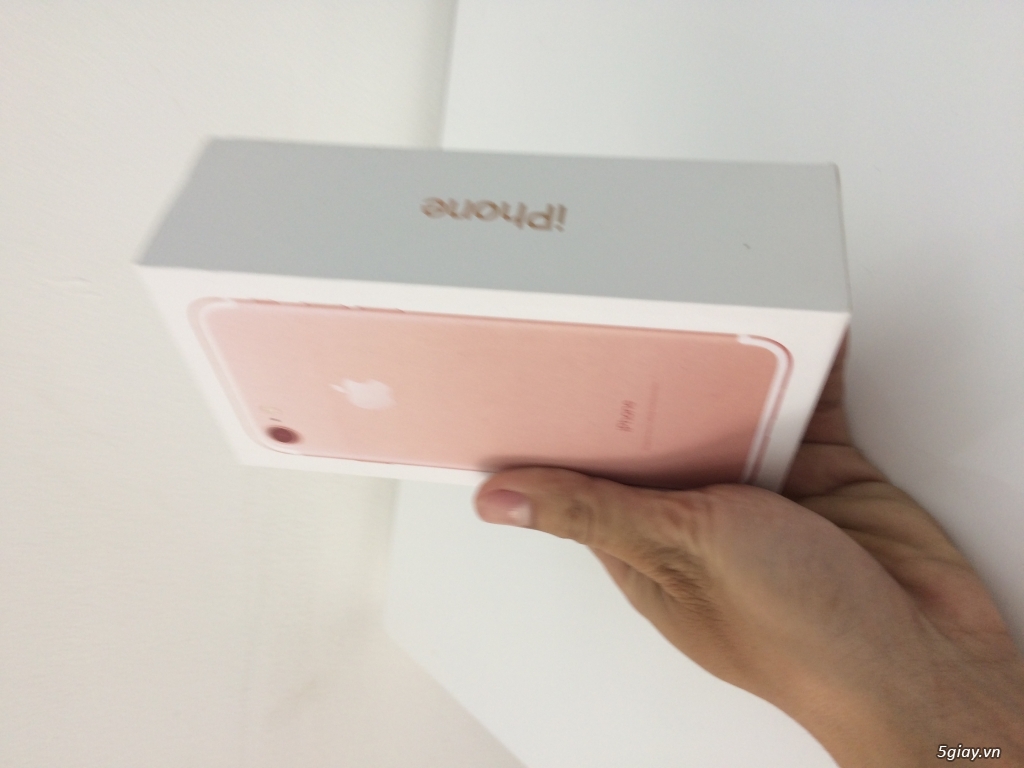 iphone 7 Hồng 128Gb mới 100% giá hẹt dẻ - 1