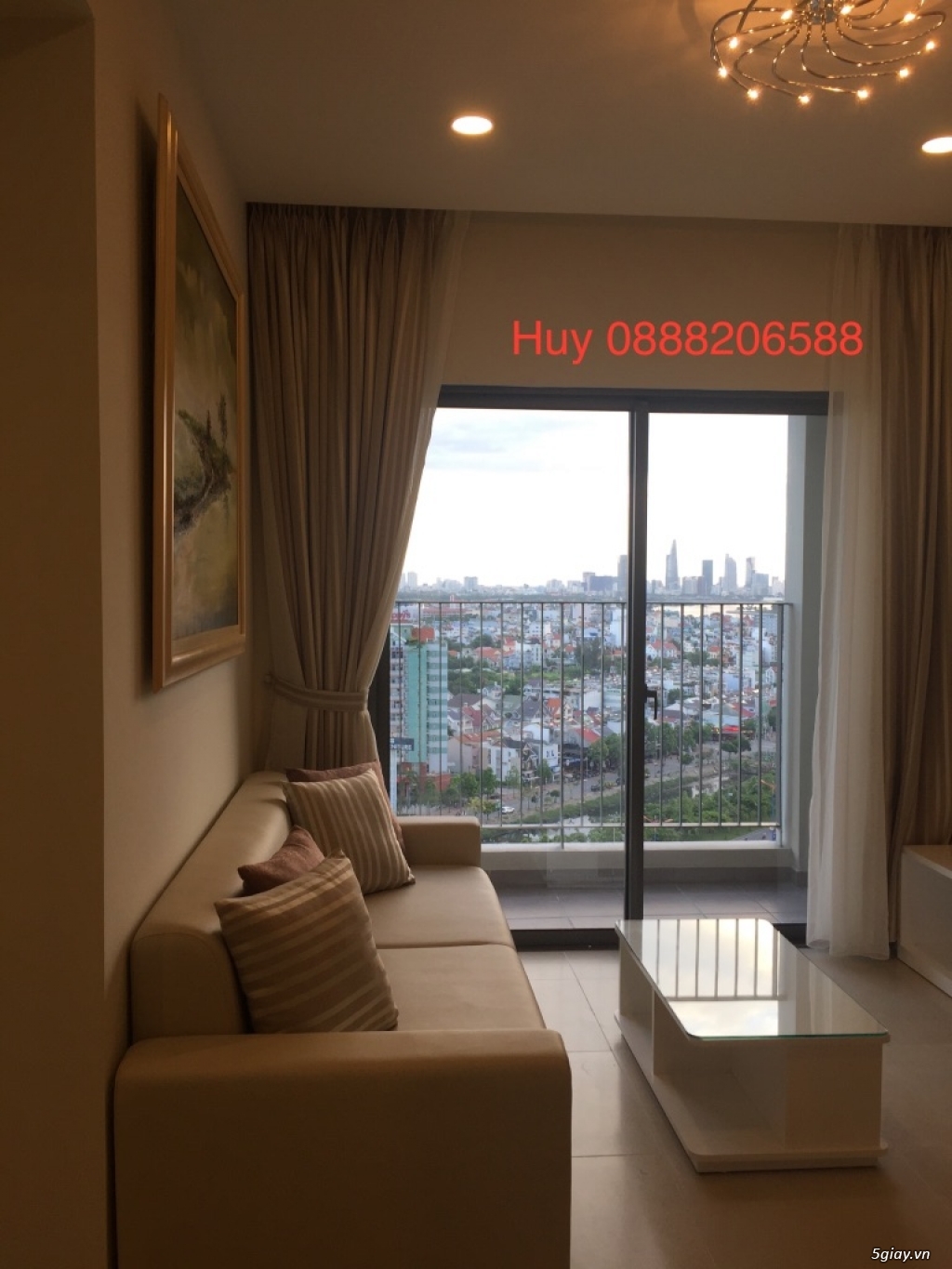 Masteri 2bedrooms , full furniture , beautiful view for rent - 2