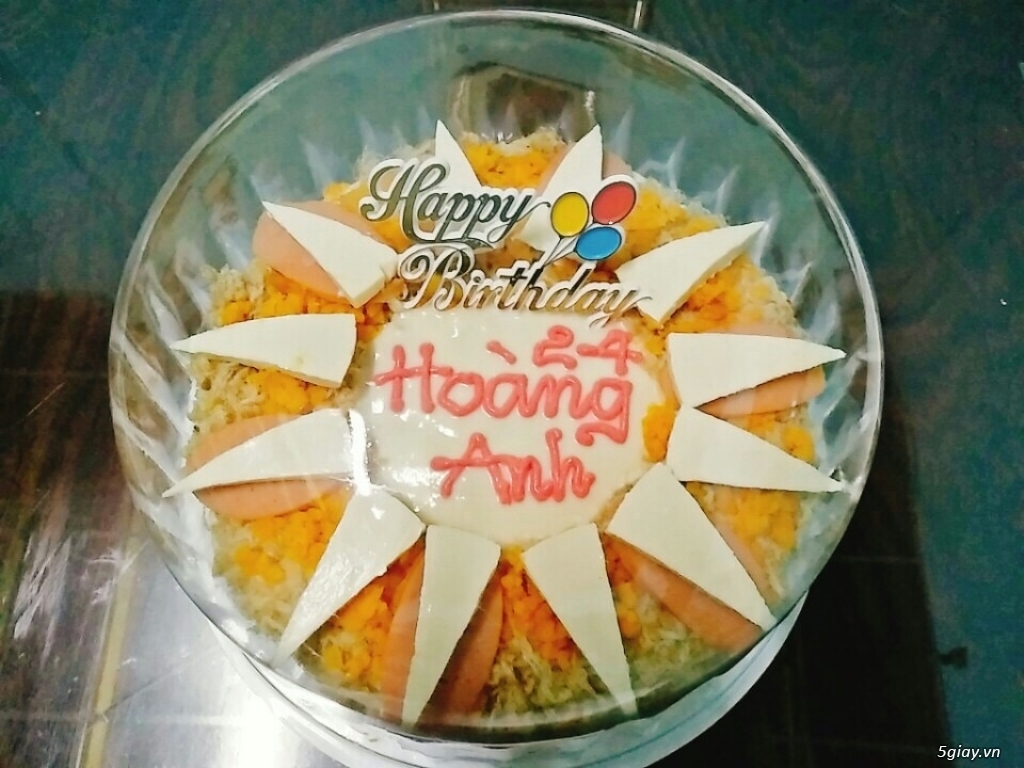 Bánh bông lan trứng muối ( đặt theo yêu cầu) - 1