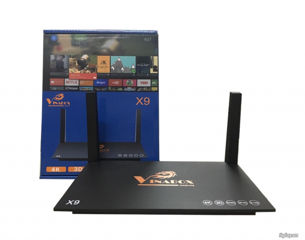 VINABOX X9 - Thiết bị truyền hình thông minh giá rẻ