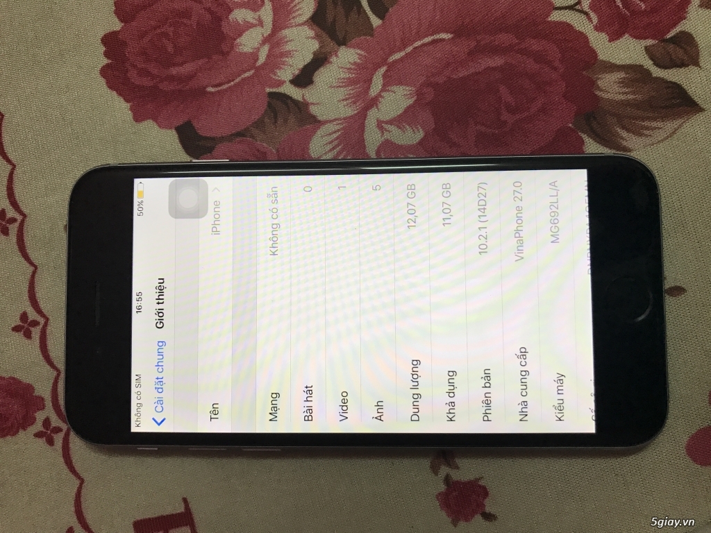 Bán iphone 6 Quốc tế 99.99% - 11