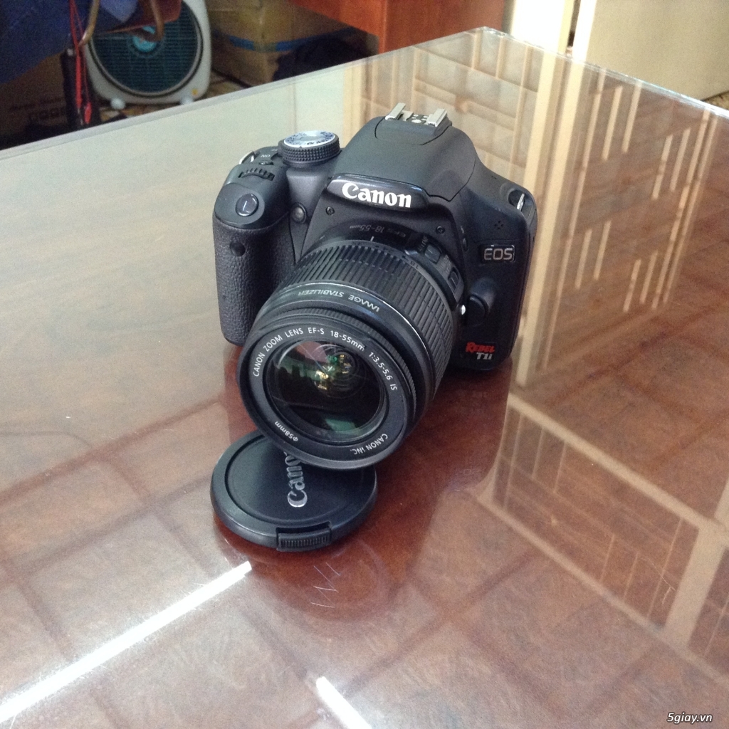 Canon 500D len 18-55 IS - bảo hành 3 tháng - 1