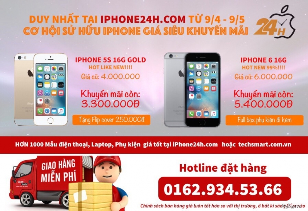 Iphone  5s - Iphone 6 QUỐC TẾ like new 16gb giá rẻ chất lượng