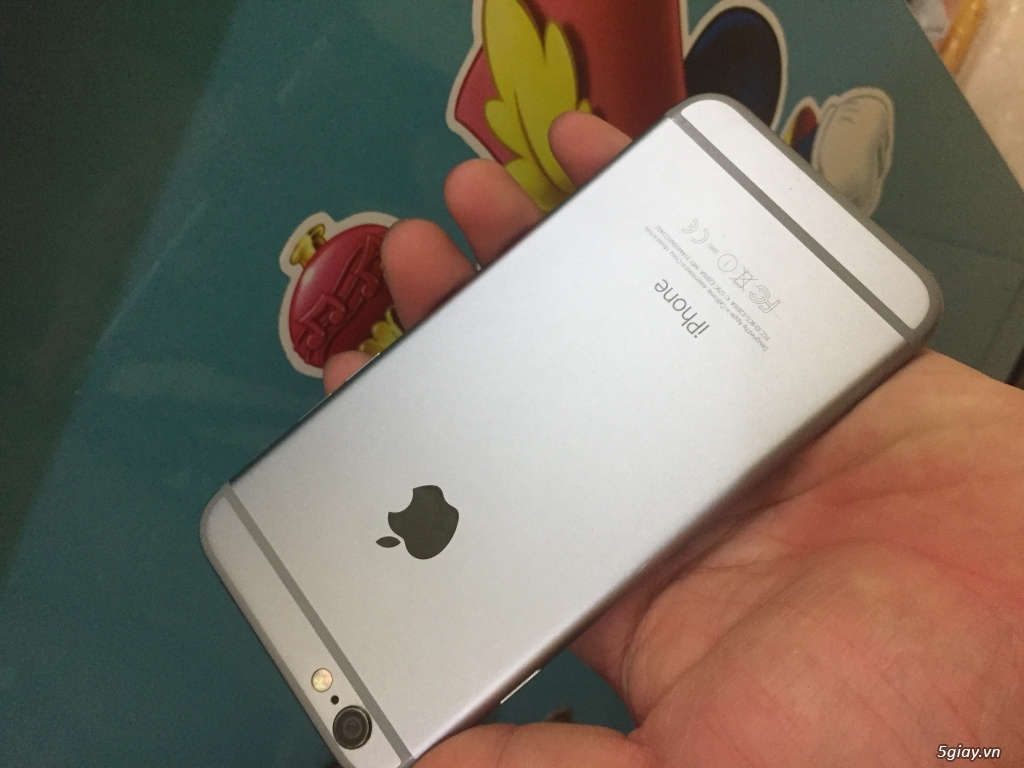 Iphone 6-16G,quốc tế,màu grey,không vân tay