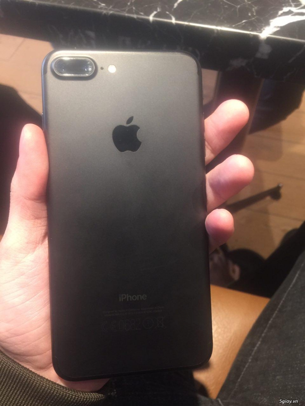 iphone 7plus 128g black đen nhám hàng fpt 1 đổi 1 - 2