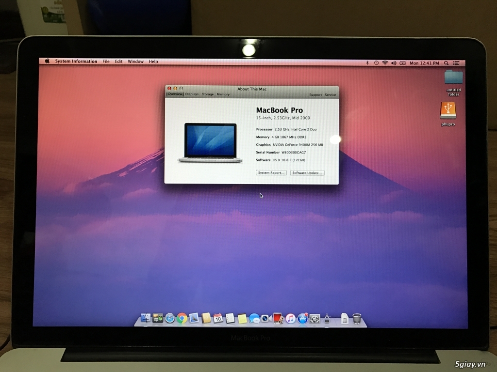 HCM - Bán macbook pro 15inch Mid2009 - 1