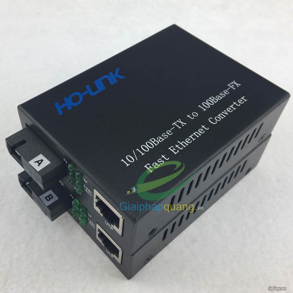 HCM-Bộ chuyển đổi quang Media Converter chính hãng Ho-link, giá cực rẻ - 2