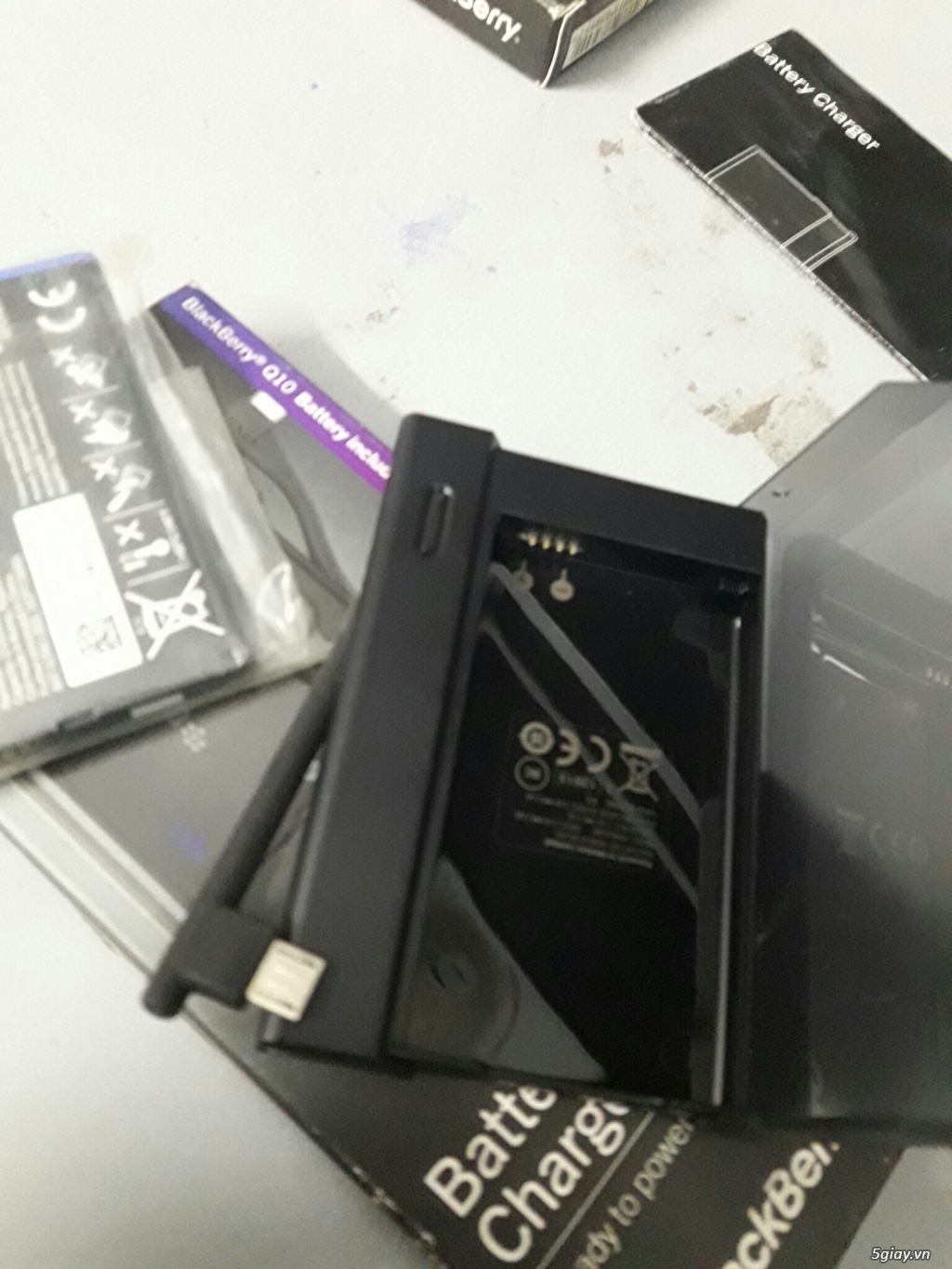 bộ sạc + pin cho blackberry Z10, Q10 - 1