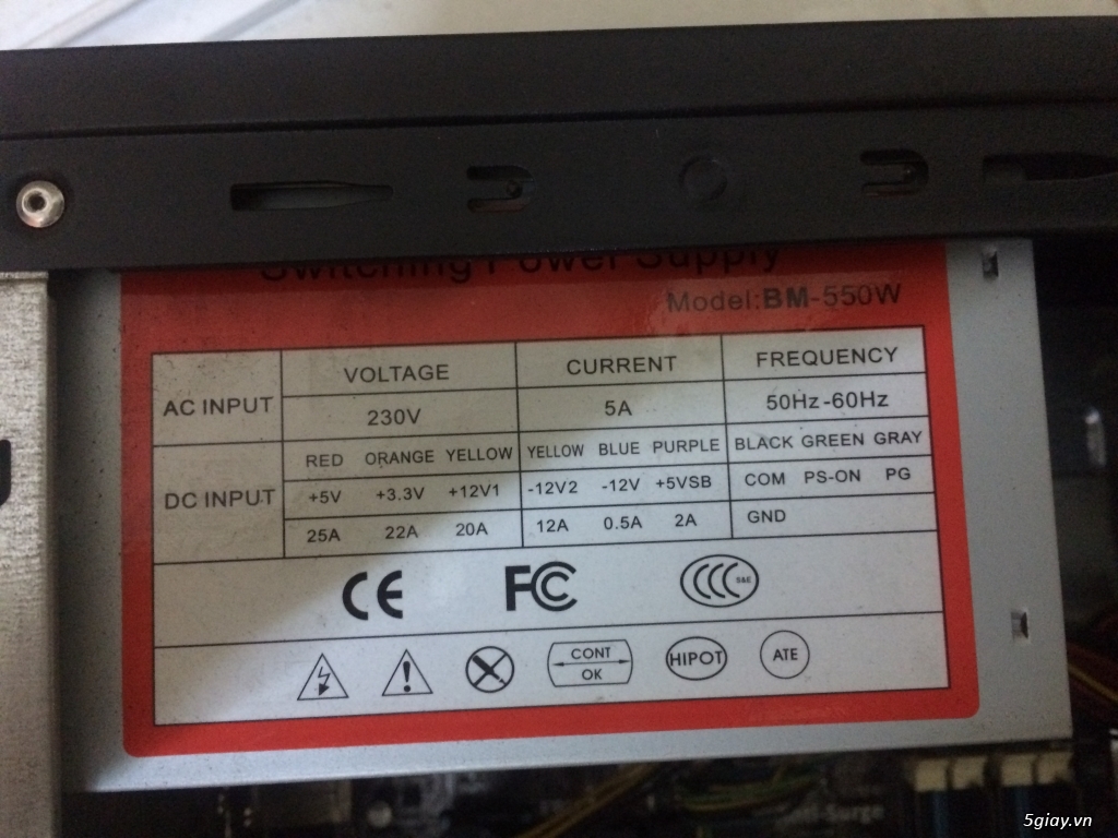 Cần bán Full set PC(core i3 540 3.07Ghz)+LCD LG 20 cày game như điên - 8