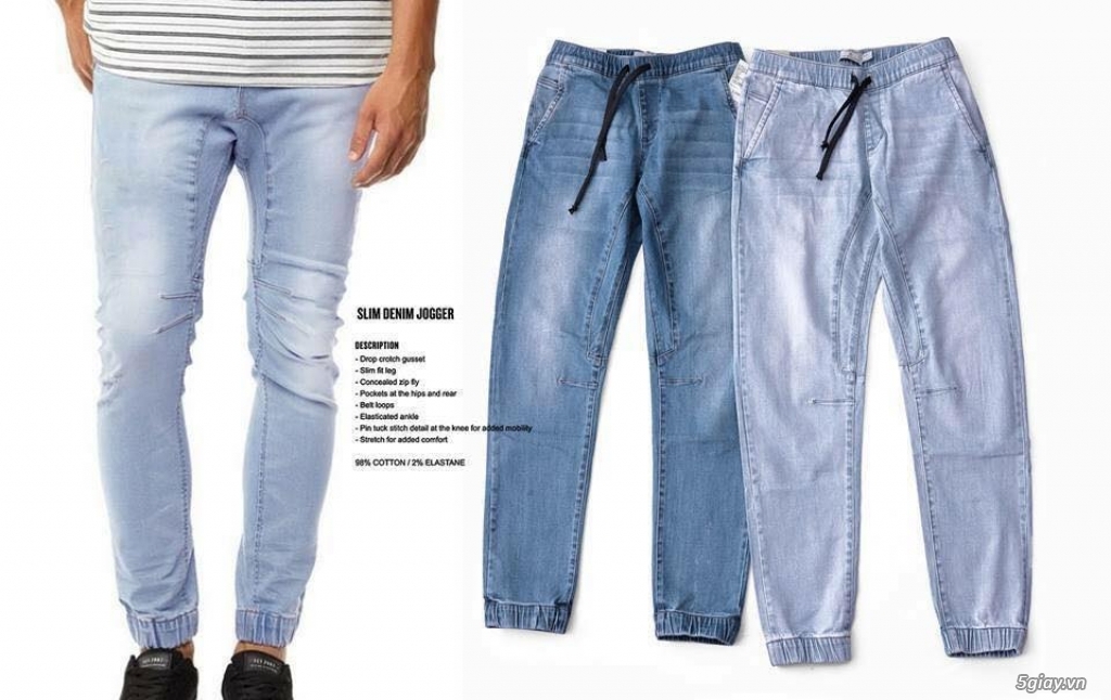 STORE285 THỜI TRANG NAM VNXK CHUẨN: Quần Jean, Kaki, Áo thun, Áo Sơmi - 49