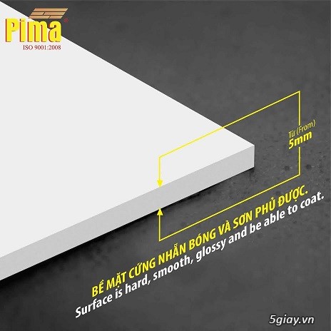 Picomat - Ván gỗ nhựa nội thất cao cấp chịu được nước