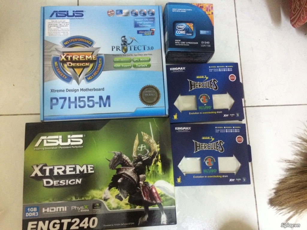Cần bán Full set PC(core i3 540 3.07Ghz)+LCD LG 20 cày game như điên - 3