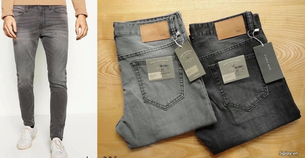 STORE285 THỜI TRANG NAM VNXK CHUẨN: Quần Jean, Kaki, Áo thun, Áo Sơmi - 40