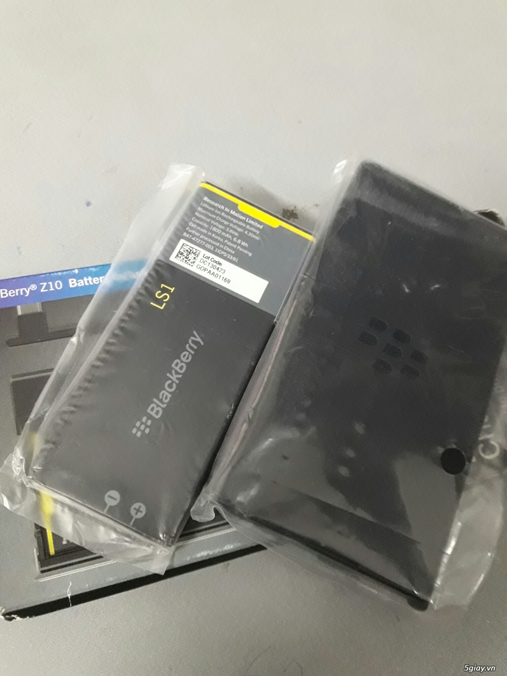 bộ sạc + pin cho blackberry Z10, Q10 - 3