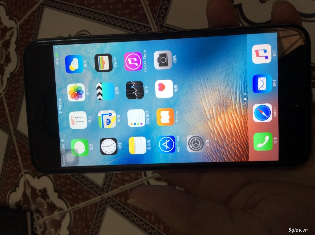 Iphone 6 plus 16gb lock zin phụ kiện đầy đủ bỏ sim vào là xài - 2