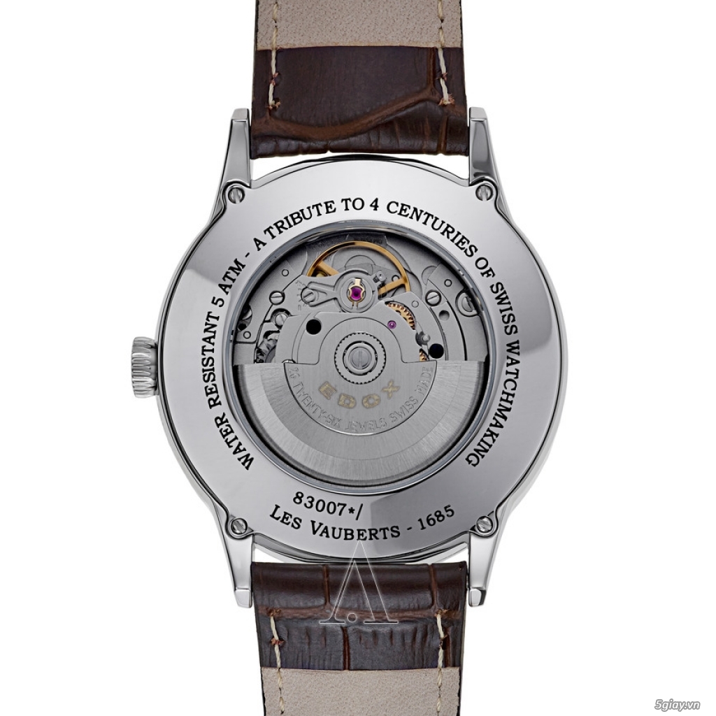 Đồng hồ  THỤY SĨ chính hãng Edox AUTOMATIC -ĐỒNG HỒ THẬT CHÍNH HÃNG