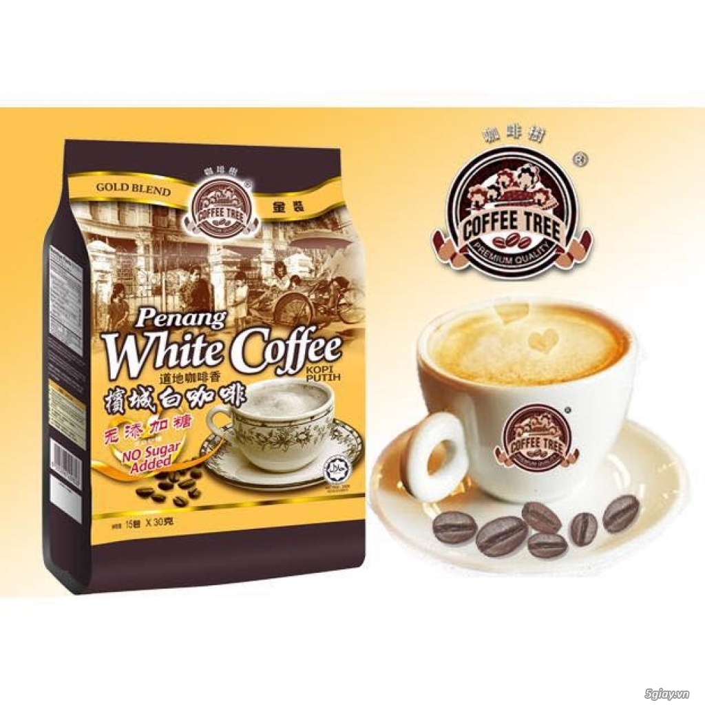 white coffee - trà sữa kéo Malaysia - 2