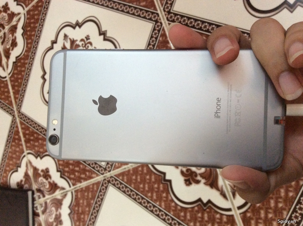 Iphone 6 plus 16gb lock zin phụ kiện đầy đủ bỏ sim vào là xài - 4