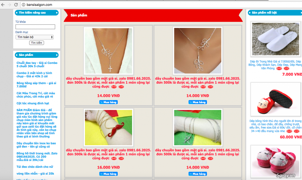 Chuyên sỉ Băng đô, kẹp tóc, cột tóc, bông tai, dây chuyền, nhẫn sỉ - 12