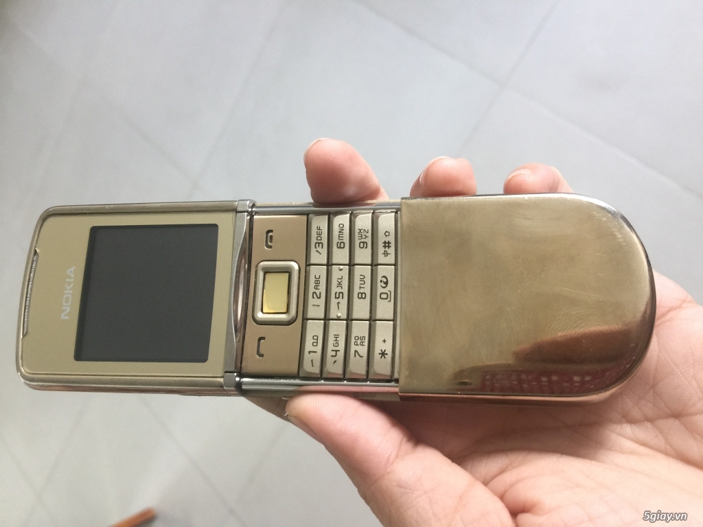 Mình bán Nokia 8800 Sirocco, Anakin, Art, Carbon, Gold, Saphia Máy Zin - 5