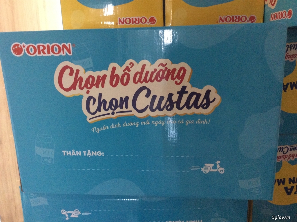 Sỉ Bánh Custas Orion và Kẹo - 1