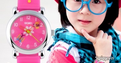 Đồng hồ cực cool cho bé gái dễ thương
