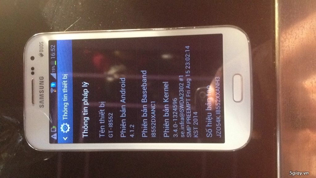 Samsung Galaxy win i8552 - 4