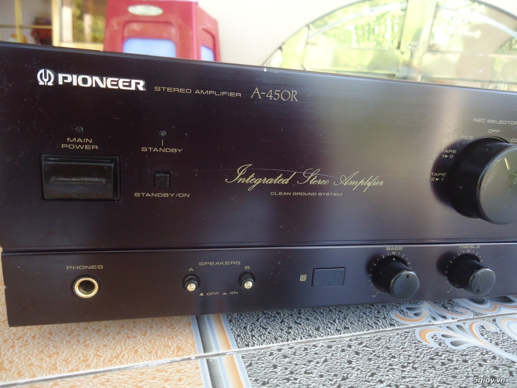 ampli pioneer A-450R cs 410w, ampli Denon 680R. - 1