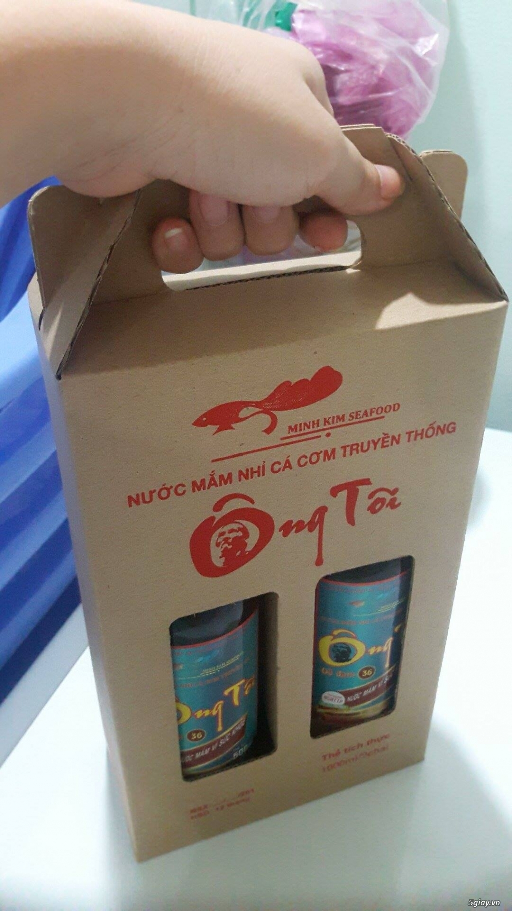 Nước mắm cà ná - đặc sản phan rang - 1