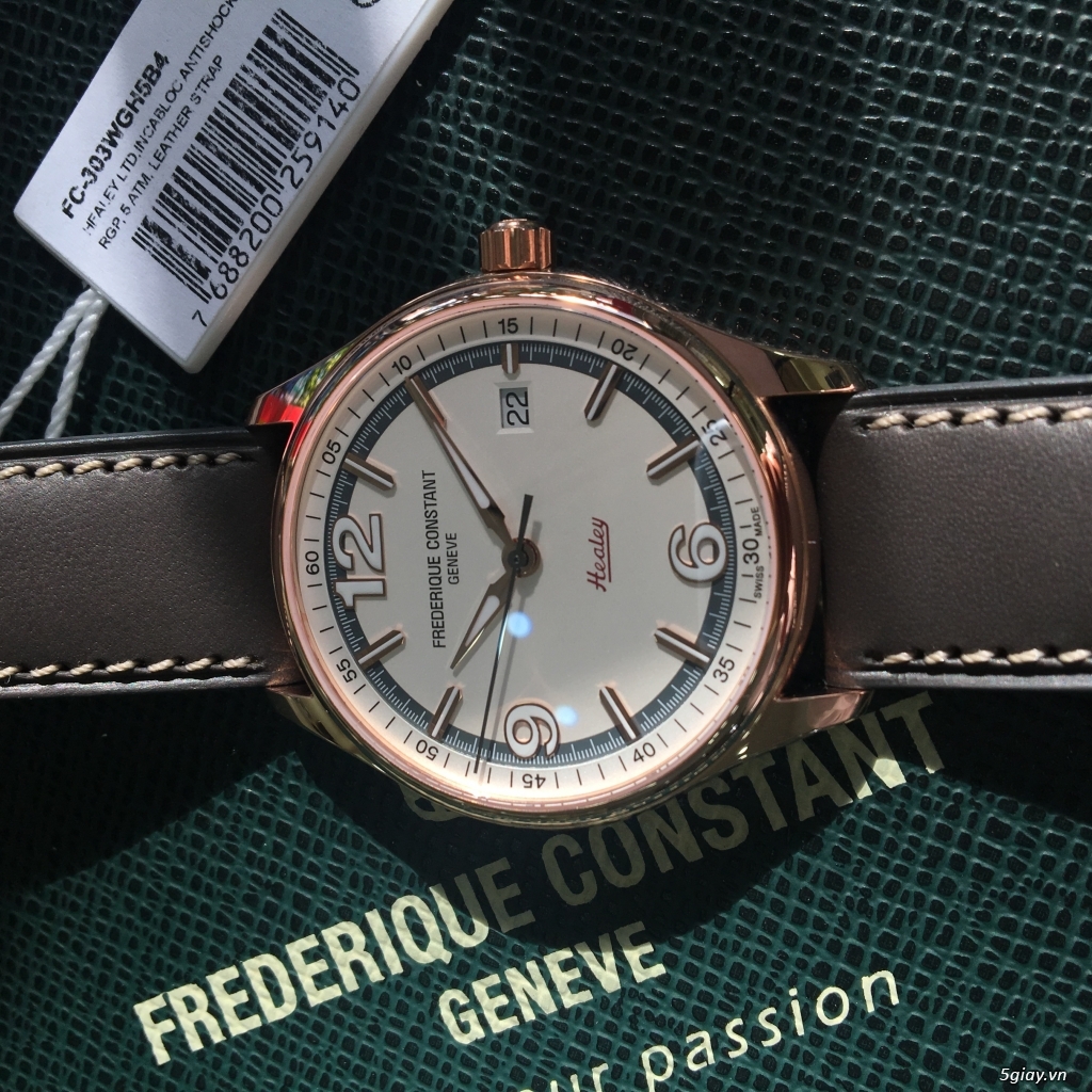 Bán đồng hồ FREDERIQUE CONSTANT FC-303WGH5 chính hãng phiên bản hiếm - 4