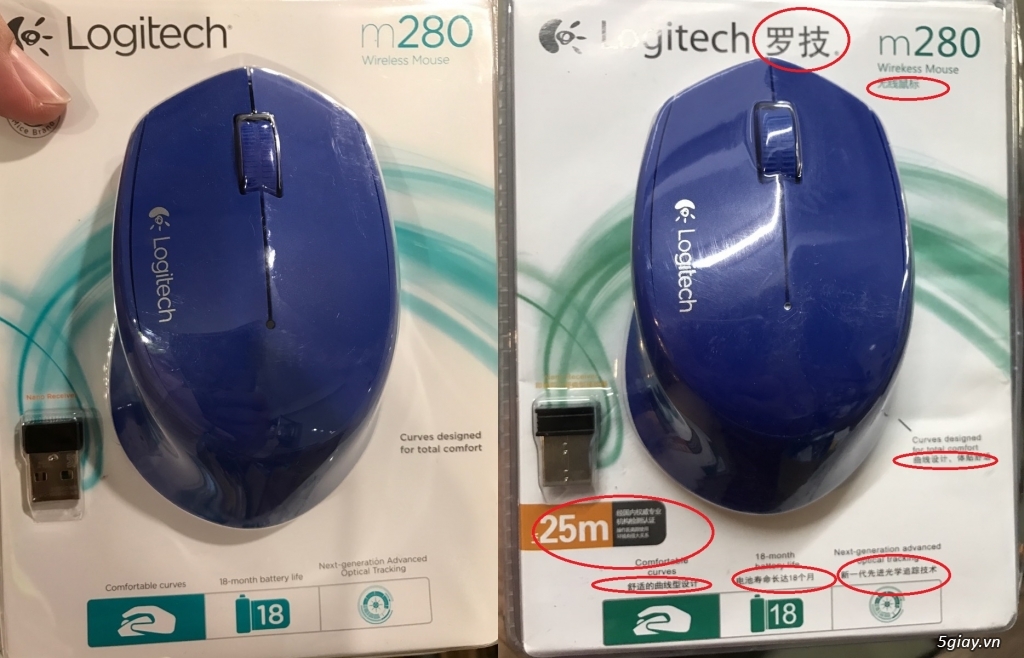 Khoe mới mua con chuột Logitech M280 giả (tập 1)