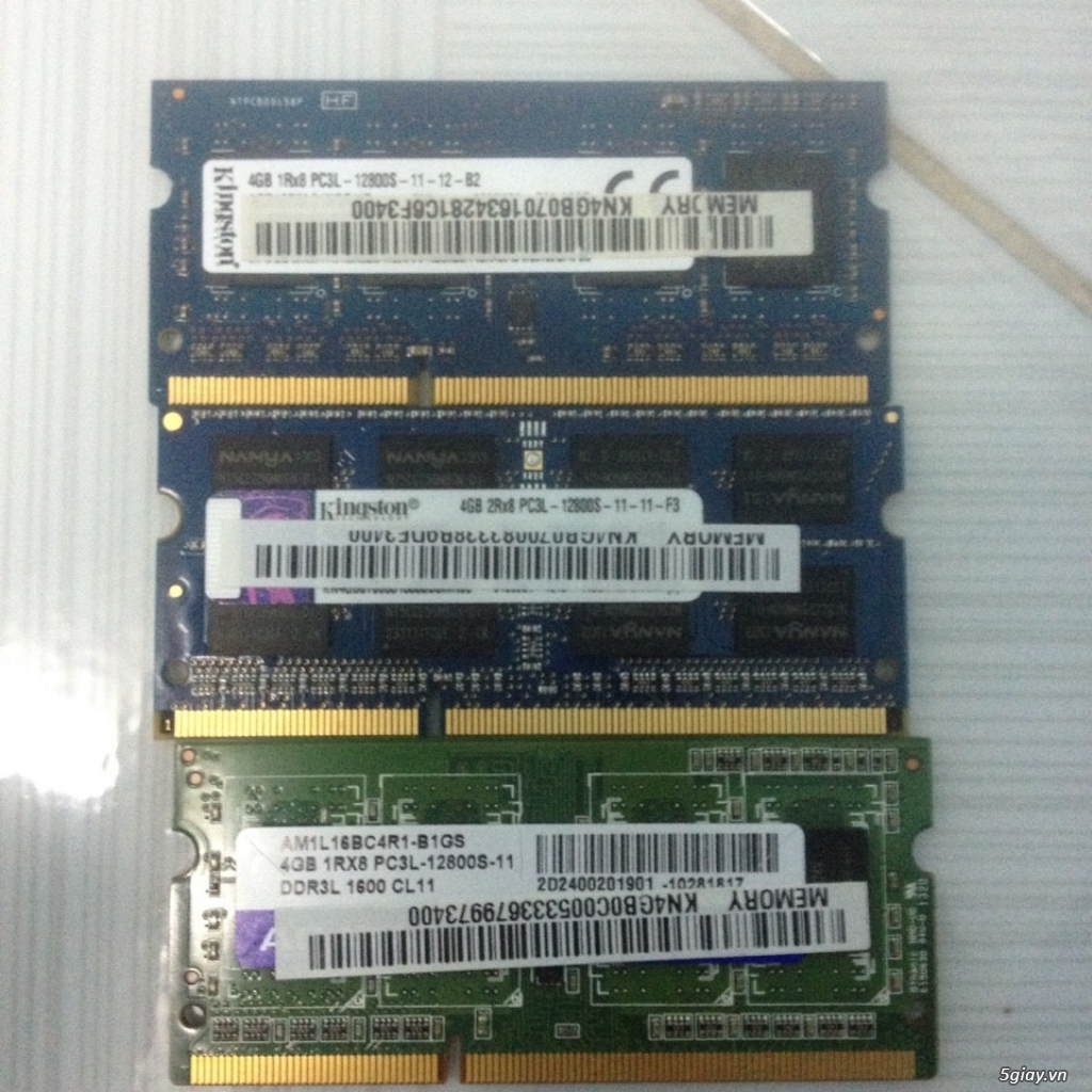 RAM 4GB/1600 PC3L và HDD 500gb chưa sử dụng - 2