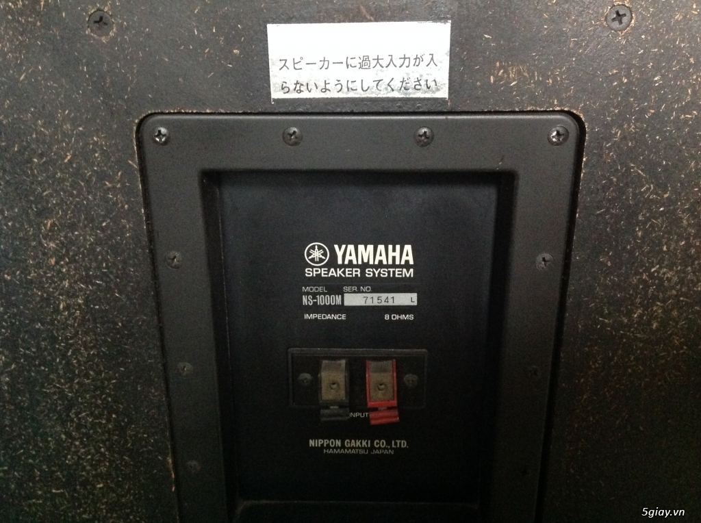 Bán Loa YAMAHA NS 1000 monitor và Pre Pow Yamaha C4 M4 - 6