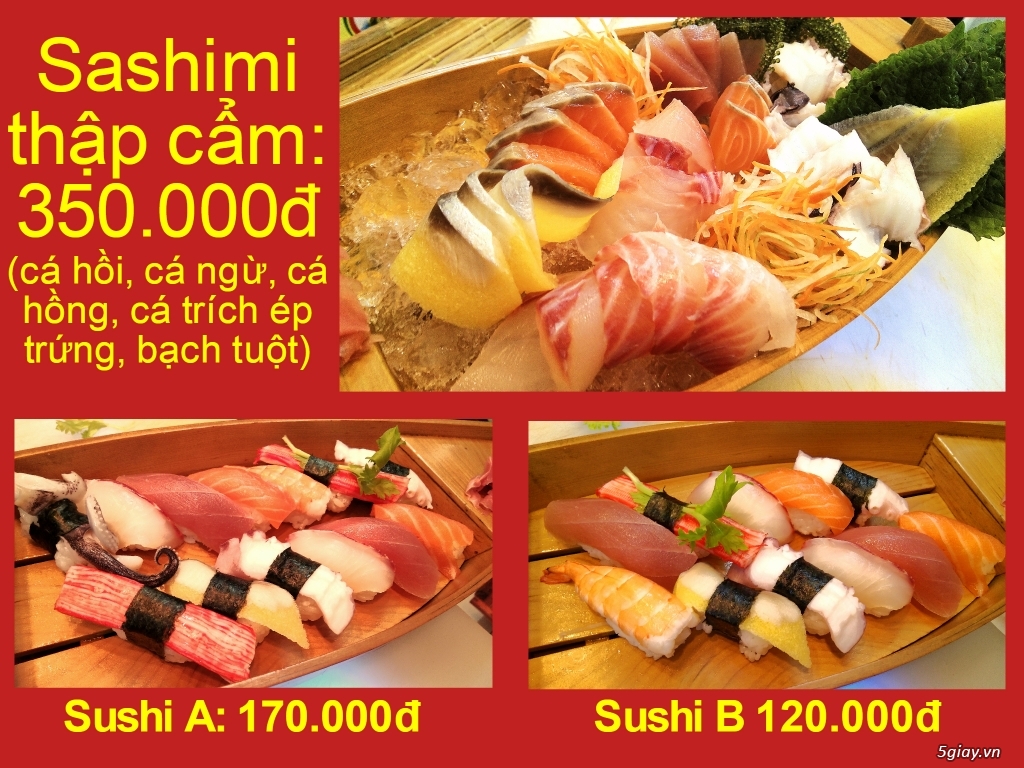 Quán Cali Sushi - Giao Sushi tận nơi - Chất lượng - 2