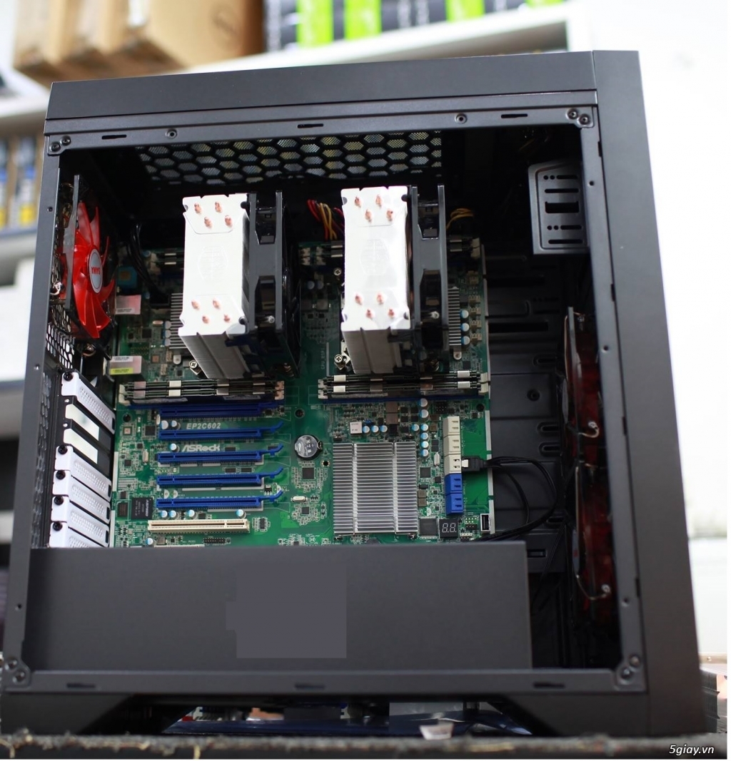 HCM PC WORKSTATION 2 CPU XEON X5650 ĐỒ HỌA, RENDER GIÁ TỐT - 5