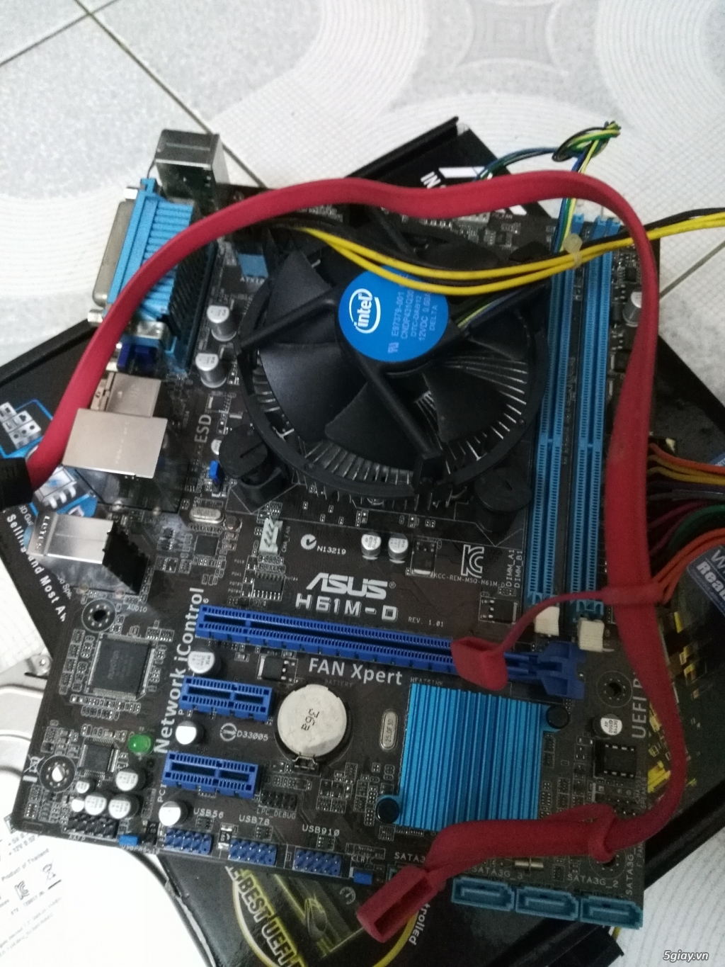 Cần bán main Asus H61 & CPU G2030