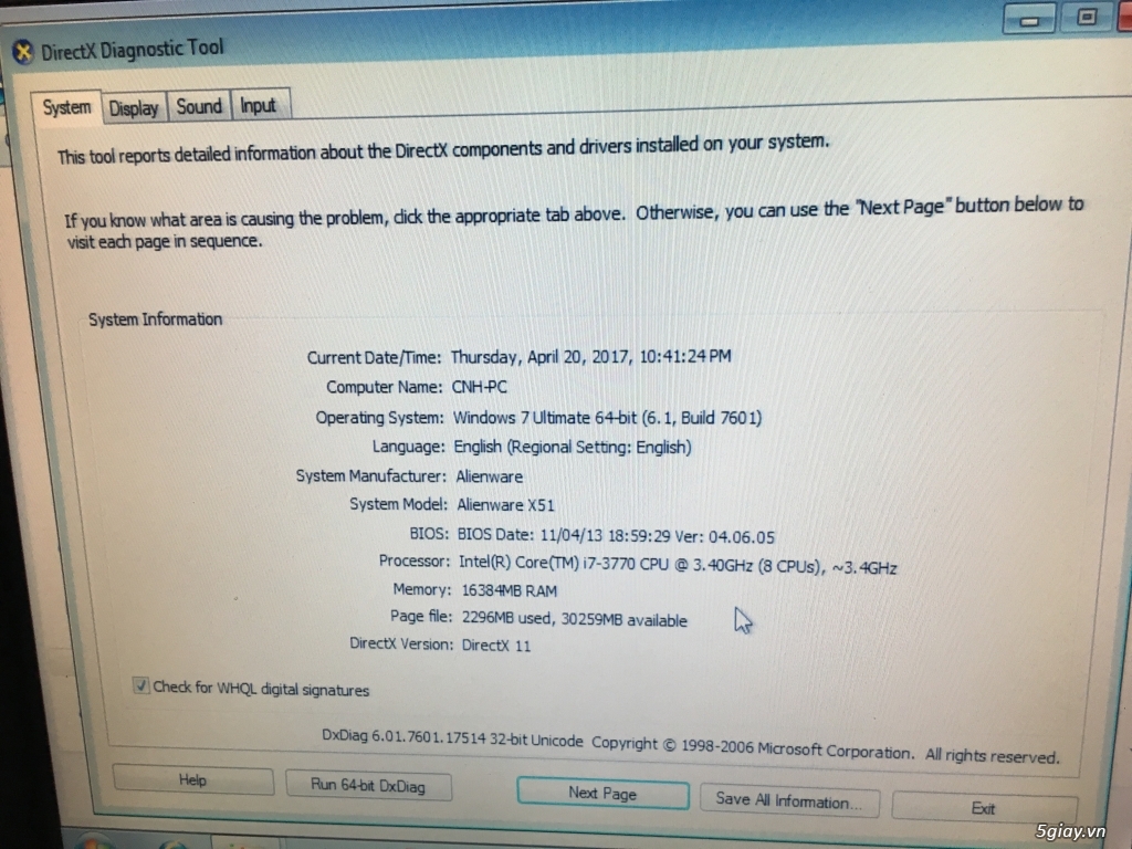 Dell Alienware x51 - 4