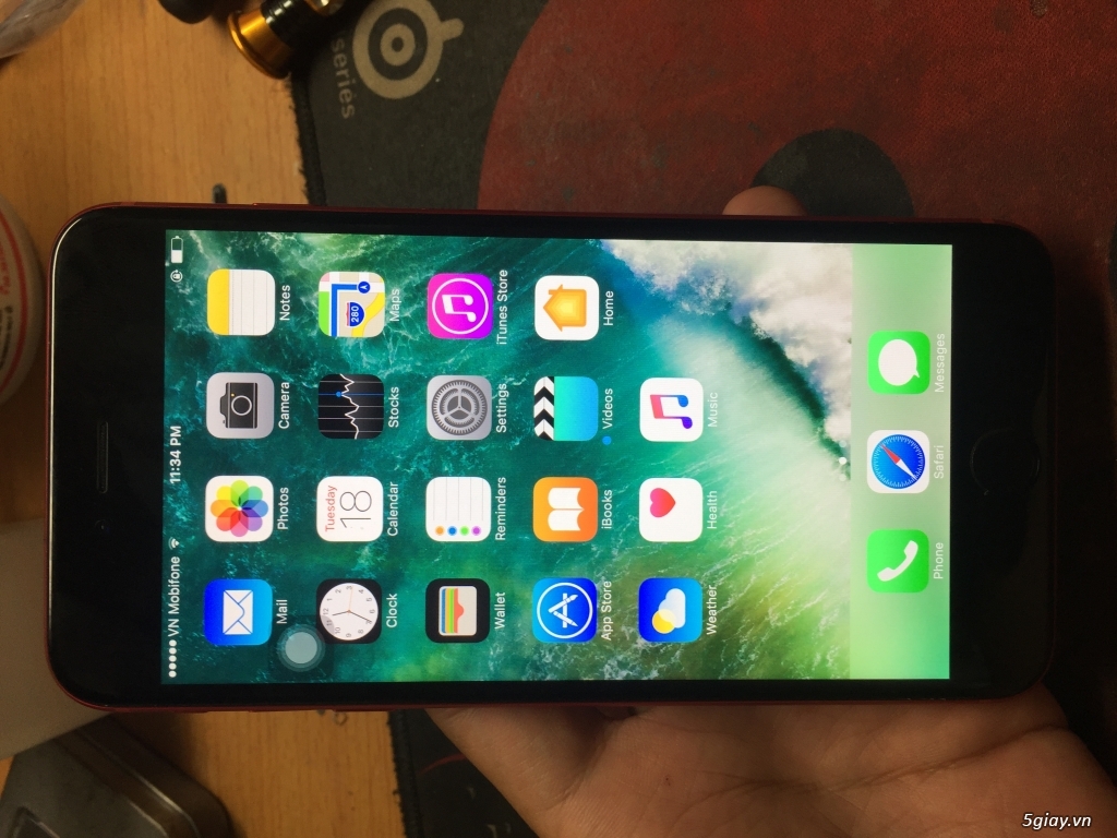 Độ vỏ iphone 7g/7plus red, giá cực sinh viên! - 1