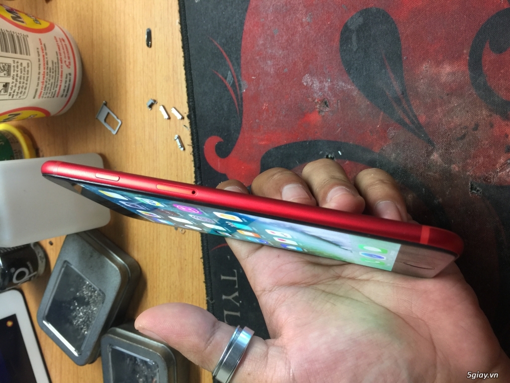 Độ vỏ iphone 7g/7plus red, giá cực sinh viên!