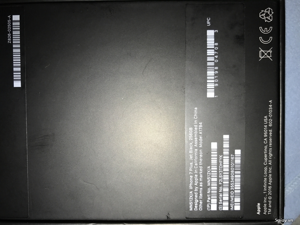 7 PLUS 256GB JETBLACK QUỐC TẾ MỚI ACTIVE - 5