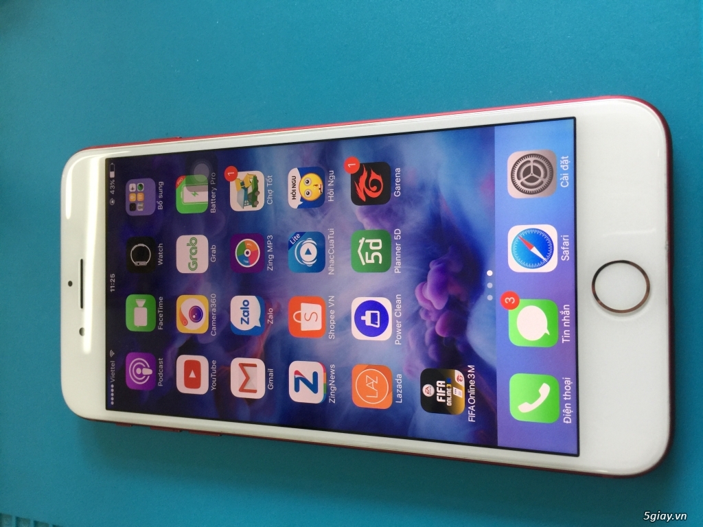 ip 7 Plus đỏ QT 32gb kvt - 3