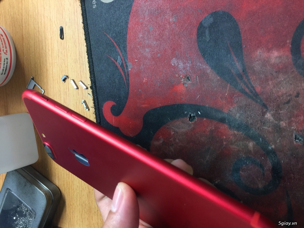 Độ vỏ iphone 7g/7plus red, giá cực sinh viên! - 4