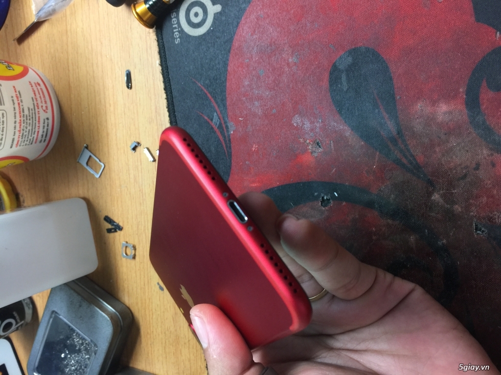 Độ vỏ iphone 7g/7plus red, giá cực sinh viên! - 3