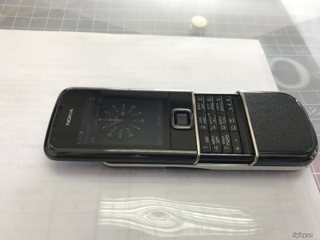 Bán Nokia 8800e màu đen - 8