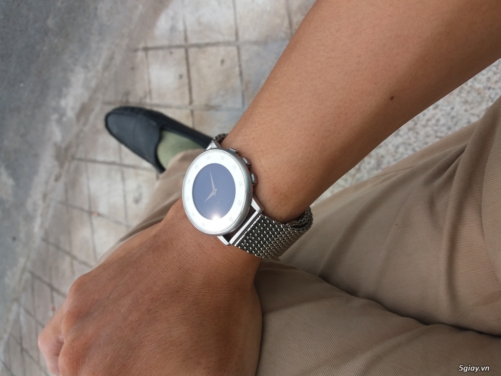 Đồng hồ thông minh pebble time round như đồng hồ thật - 5