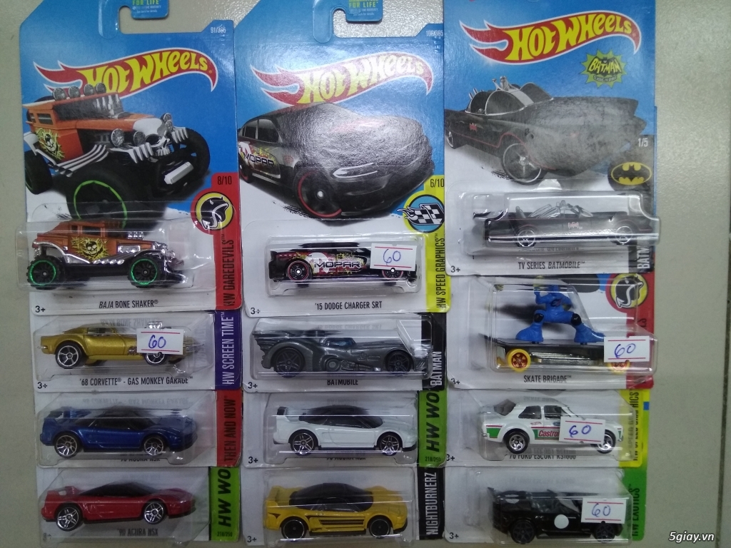 HWCVN SHOP - Xe mô hình Hot Wheels tỷ lệ 1:64 - 1