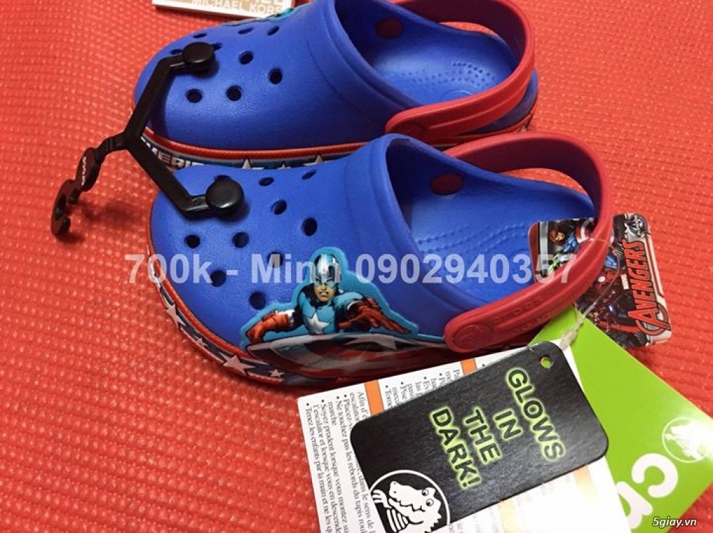 Giày Crocs bé trai (xịn, mua tại USA, size C8-9 và size C7) - 1