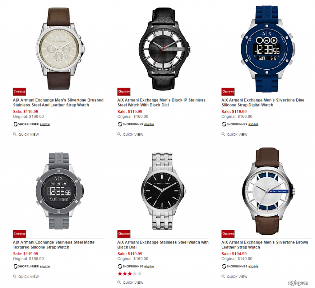 Order đồng hồ giá rẻ!!! Fossil, Guess, MK, Timex, MK, AK, AX ... - 13